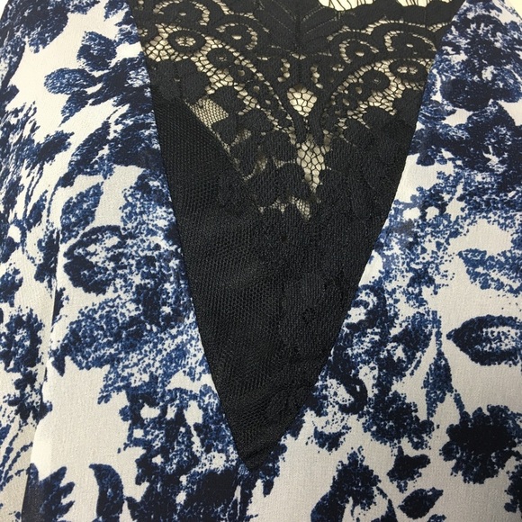 ASTR Small Floral Lace Trim Slip Dress Strappy - Picture 8 of 8